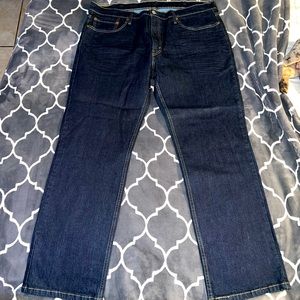 Levi’s 514 dark wash straight fit 38x30